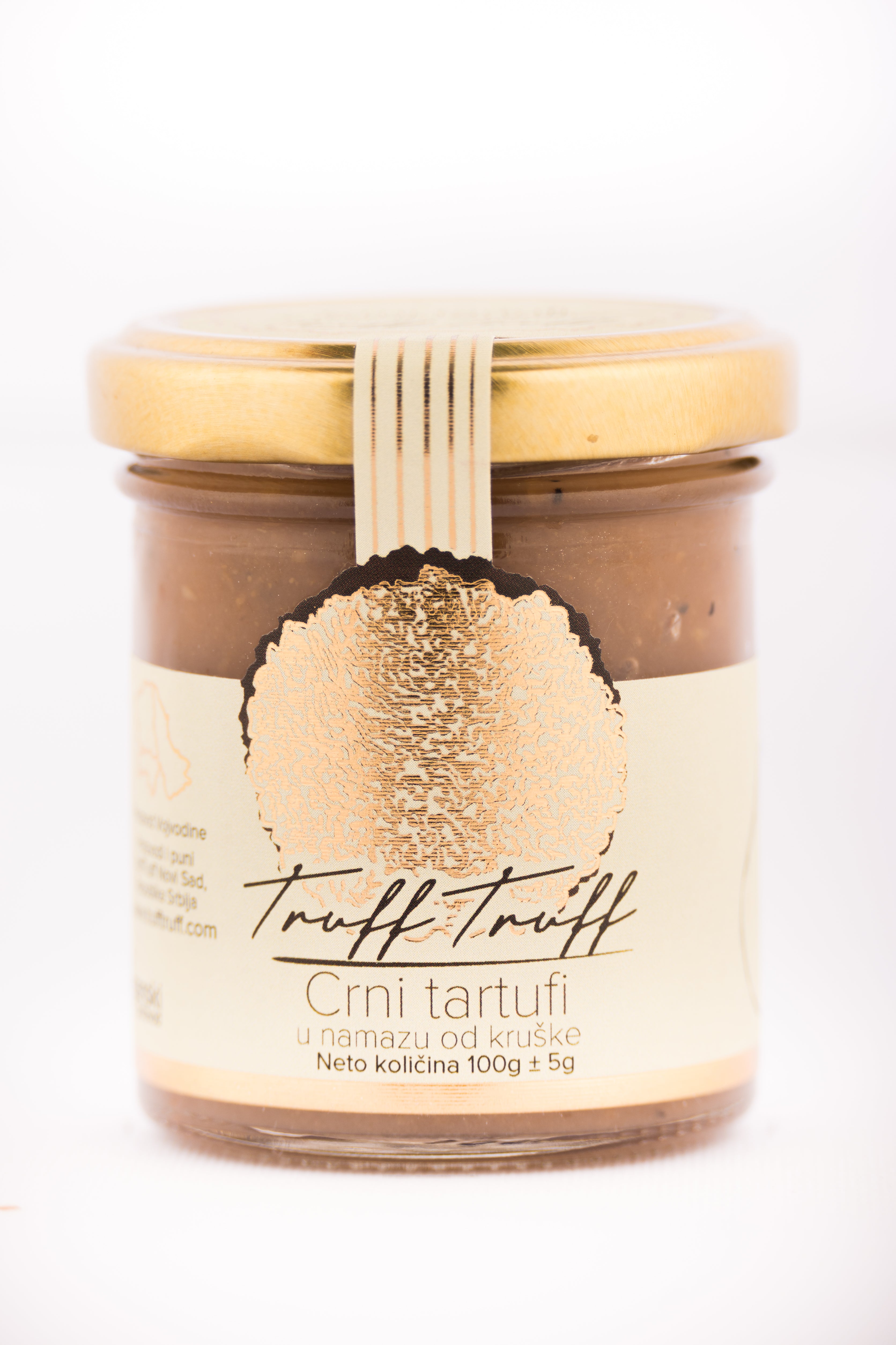 BLACK TRUFFLES IN PEAR JAM