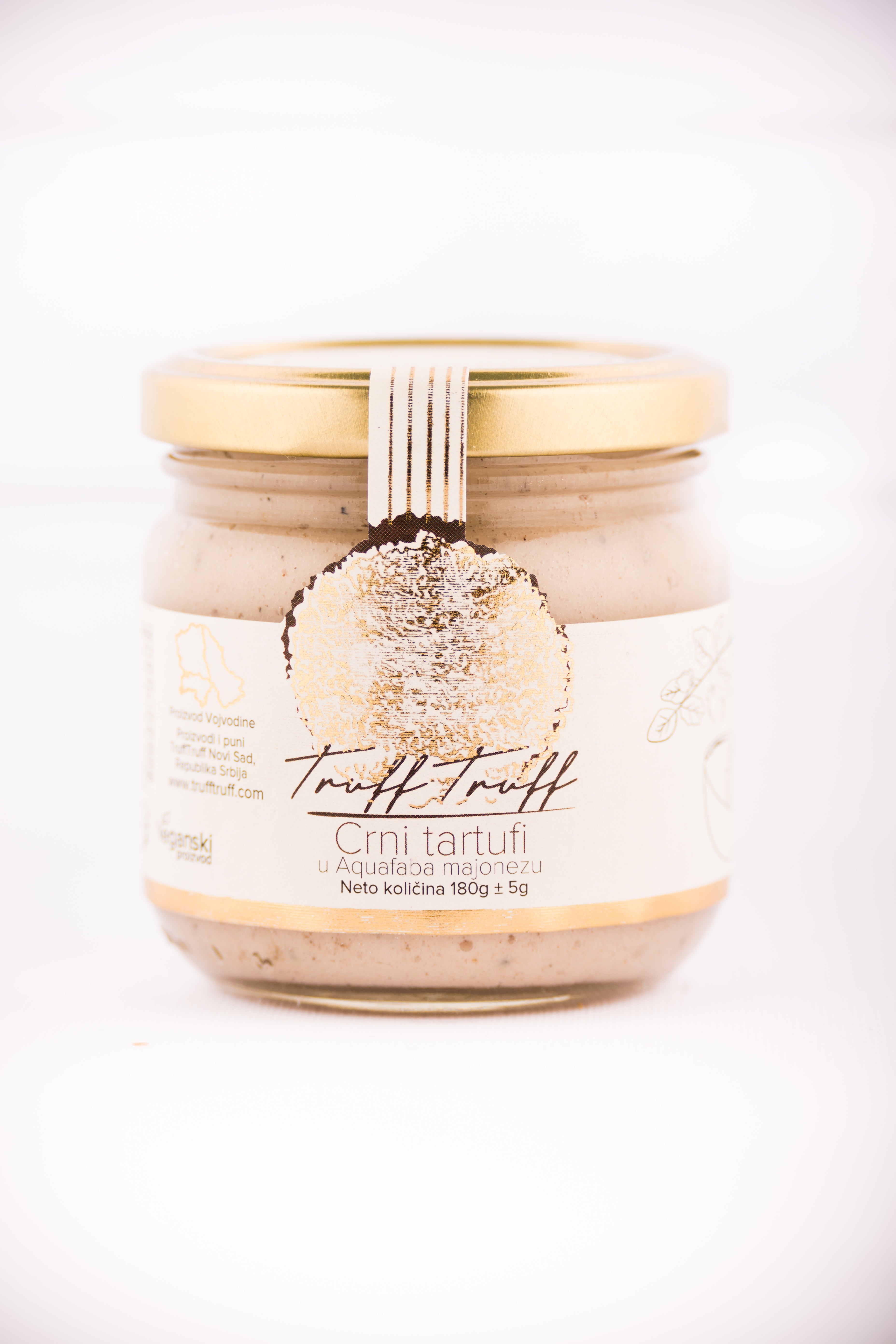 VEGAN MAYONNEAISE WITH BLACK TRUFFLES