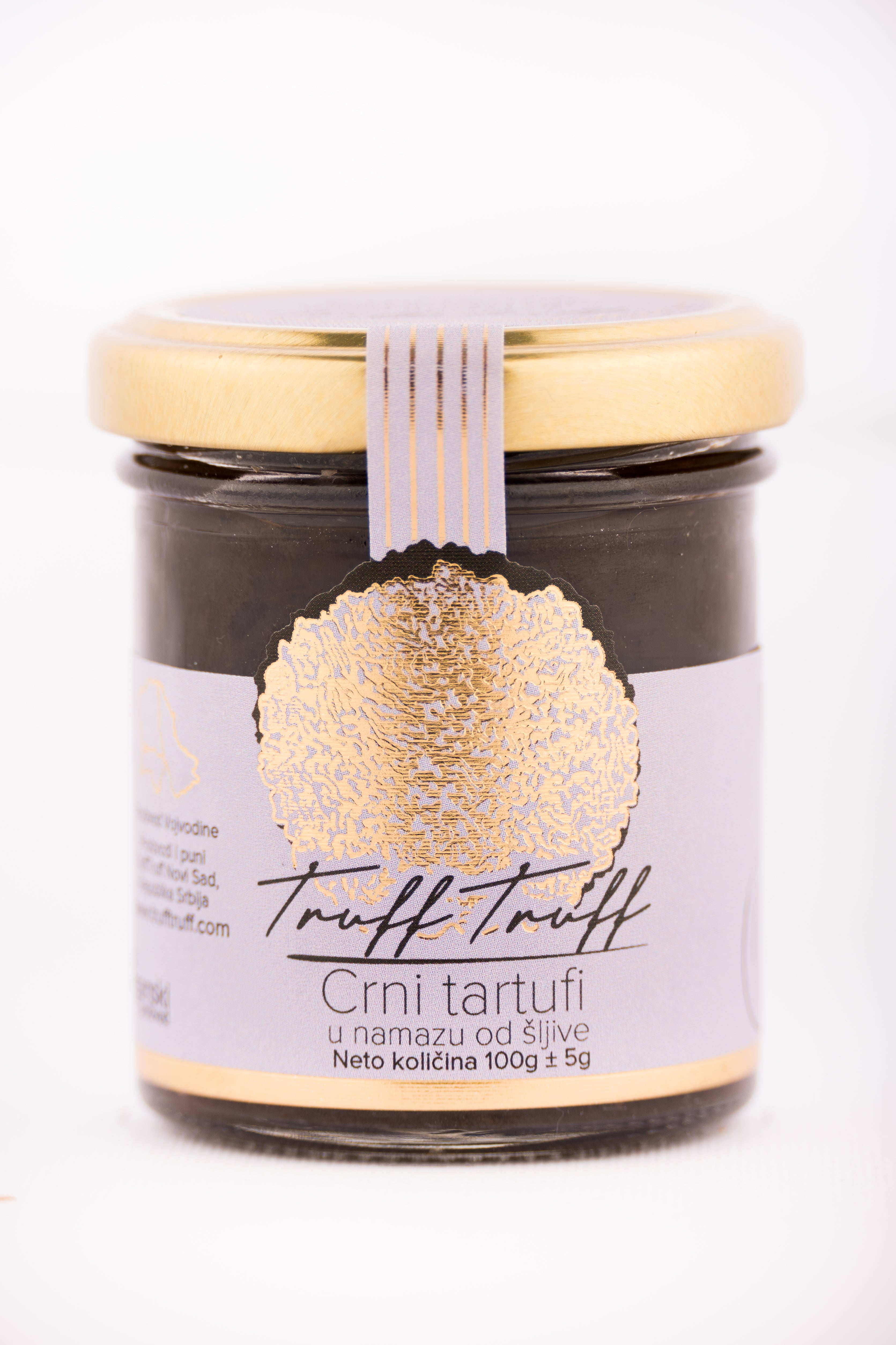 BLACK TRUFFLES IN PLUM CONDIMENT 5% black truffles